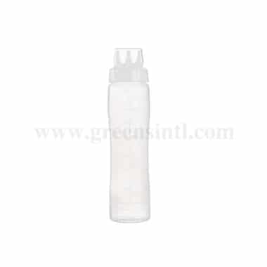 ARAVEN Squeeze Sauce Bottle 3 Nozzle D75x212 mm-50cl