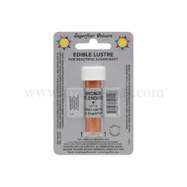 SUGARFLAIR Edible Lustre Glitter Bronze Splendor 2g