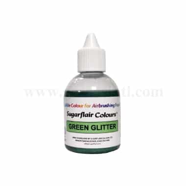 SUGARFLAIR Airbrush Colour Greens Glitter 60 ml