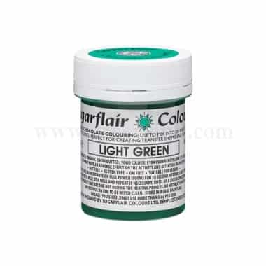 SUGARFLAIR Chocolate Gel Color Light Green 35 g