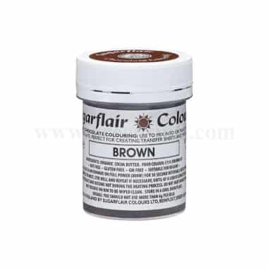 SUGARFLAIR Chocolate Gel Color Brown 35 g