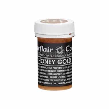 SUGARFLAIR Pastel Concentrated Gel Color Honey Gold 25g