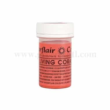 SUGARFLAIR Spectral Gel Colour Living Coral 25g