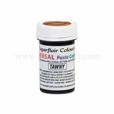 SUGARFLAIR Universal Paste Colour Tawny 22g