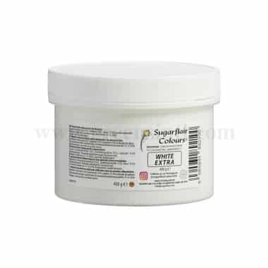 SUGARFLAIR Maximum Concentrated Paste Colour Extra White 400g