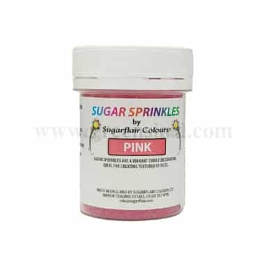 SUGARFLAIR Sugar Sprinkles Pink 40g