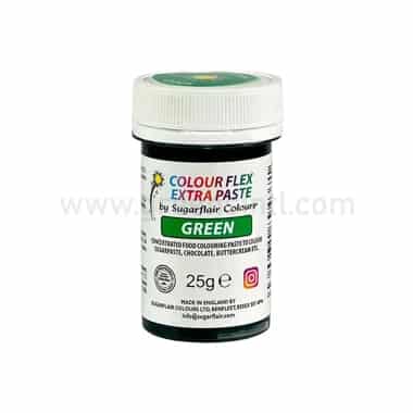 SUGARFLAIR Colour Flex Extra Paste Green 25g
