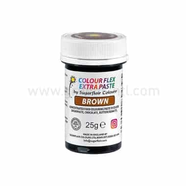 SUGARFLAIR Colour Flex Extra Paste Brown 25g