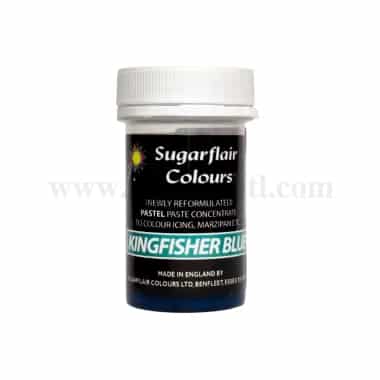 SUGARFLAIR Pastel Concentrated Gel Colour Kingfisher Blue 25g