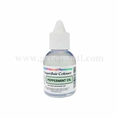 SUGARFLAIR Concentrated Kosher Natural Food Flavour Pepper Mint Oil 30ml