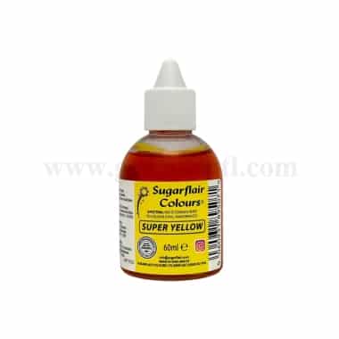 SUGARFLAIR Maximum Concentrated  Liquid Colour Super Yellow 60ml