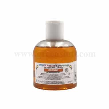 SUGARFLAIR Concentrated Kosher Natural Food Flavour Orange 250 g
