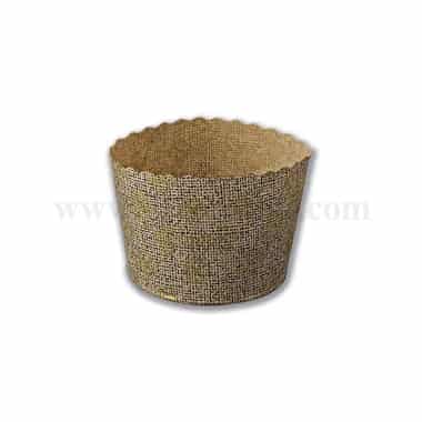 GREENS Paper Panettone Cups 73 x 60 mm-80oz- 125 Pcs