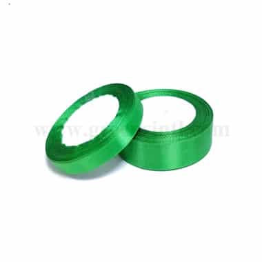GREENS Satin Ribbon Green Width 0.5 Inch
