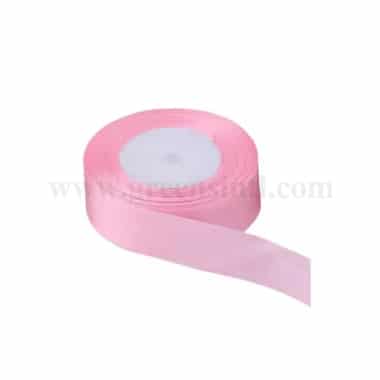 GREENS Satin Ribbon Pink Width 0.5 Inch