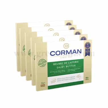 CORMAN Dairy butter 82% fat - Block 10 Kg (2 kg  x 5)