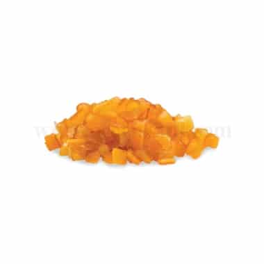 GREENS Candied Orange Peel Cubes 6 x 6 mm 1 Kg