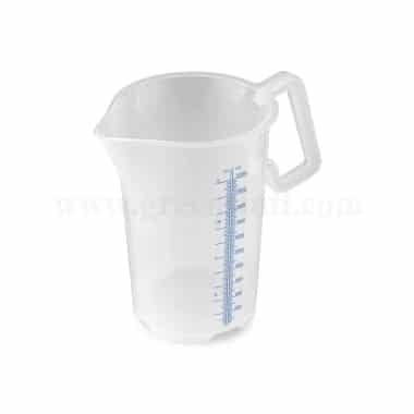 THERMOHAUSER Measuring Jug closed Handle with Blue Marking-2 L