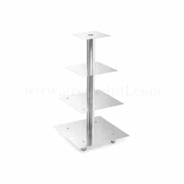 THERMO HAUSER Wedding Cake Stand Square 4 Tier