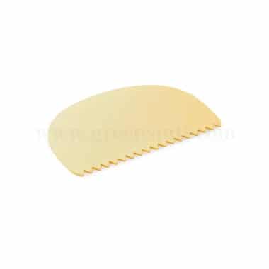THERMOHAUSER Comb Scraper One Sided Pointed Teeth 110 x 72 mm