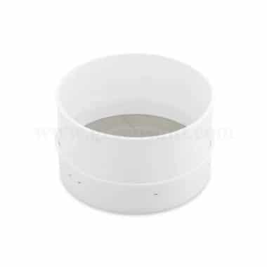 THERMOHAUSER Icing Sugar Sieve plastic White D 185 x 105 mm