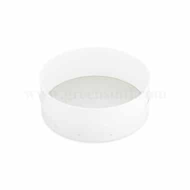 THERMOHAUSER Flour Sieve plastic White D 305 x 110 mm- mesh size 0.85 mm