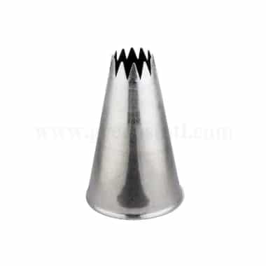 THERMOHAUSER Closed Star Piping Tip D 8.5 mm-12 Teeth