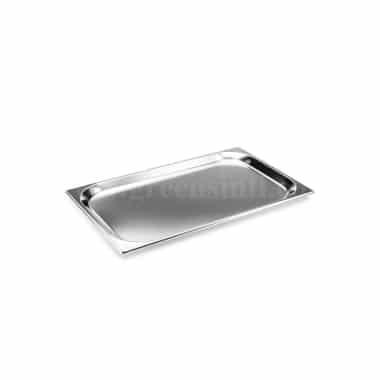 THERMOHAUSER Stainless steel GN 1/1 container without handles 530x325Xh20mm-1.9 L