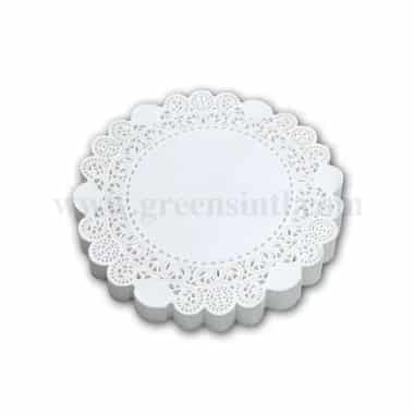 GRADE Round Doilies Paper Natural White 305 mm(12 inch)-250 Pcs