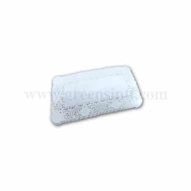 GRADE Rectangular Doilies Paper Natural White 150x300 mm-250 Pcs
