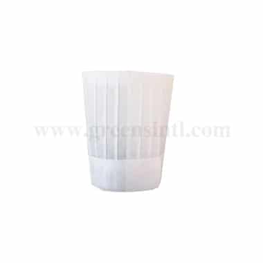 GRADE Chef Hat Paper-Classic Flat Top 200mm -10 Pcs