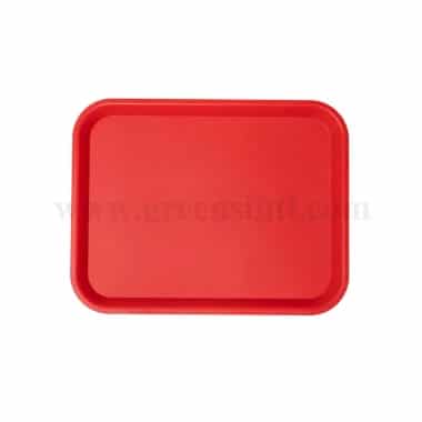GENUS DEI Classic Pizza Tray Traffic Red 345 x 270 mm