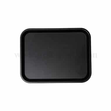GENUS DEI Classic Pizza Tray Graphite Black 345 x 270 mm