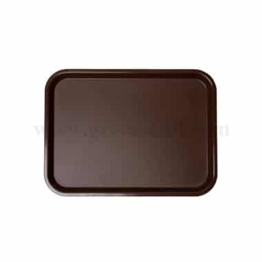 GENUS DEI Classic Fast Food Tray Nut Brown 415 x 305 mm