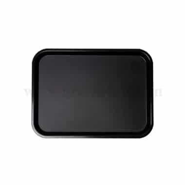GENUS DEI Classic Fast Food Tray Graphite Black 415 x 305 mm