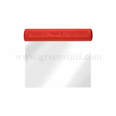 EMIL SCHMIDT Flexible Dough Scraper Rounded Red 120x80 mm
