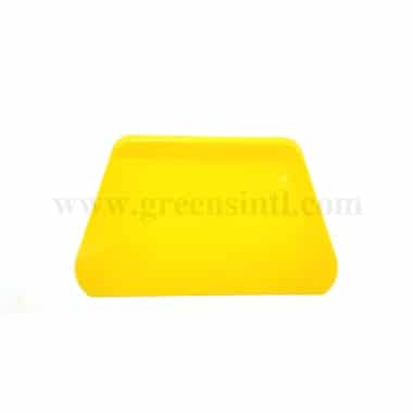 EMIL SCHMIDT Dough cutter Trapezoidal Shape Rounded Yellow 205 x 105 mm