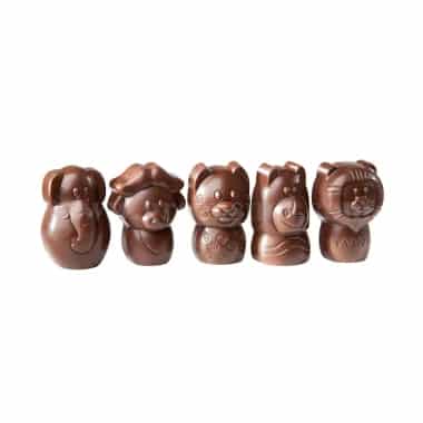 CHOCOLATE WORLD Chocolate Mould "The Big Five" Small 5 Fig