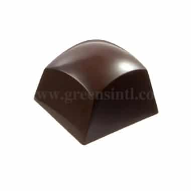 CHOCOLATE WORLD Chocolate Mould Round Cube - Ruth Hinks 27x27xh19 mm