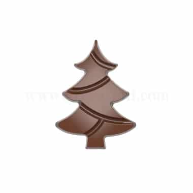 CHOCOLATE WORLD Chocolate Mould Tablet Christmas Tree 139.5x103xh12 mm