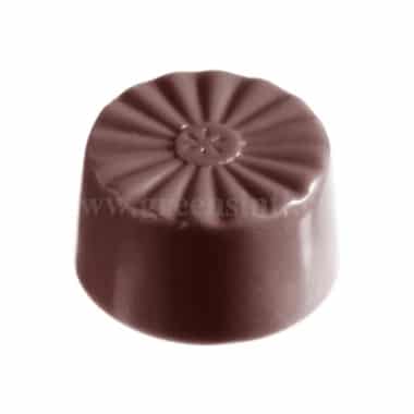 CHOCOLATE WORLD Chocolate Mould French Round 28 x 28 x h 15 mm