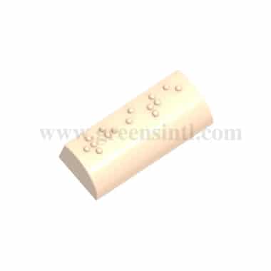 CHOCOLATE WORLD Chocolate Mould Brailee White 49.5 x 21 x h 12.5 mm