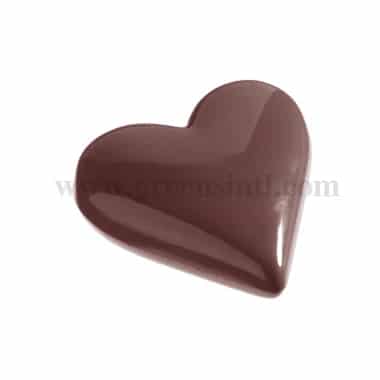 CHOCOLATE WORLD Chocolate Mould Heart 95 x 83 x h 19 mm
