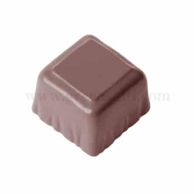 CHOCOLATE WORLD Chocolate Mould Couvette Square 45 x 45 x h 33 mm