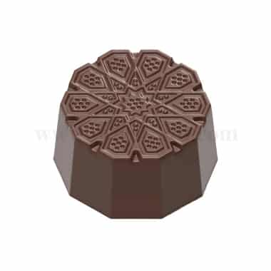 CHOCOLATE WORLD Chocolate Mould Oriental Decagon 29 x 30 x h 16mm