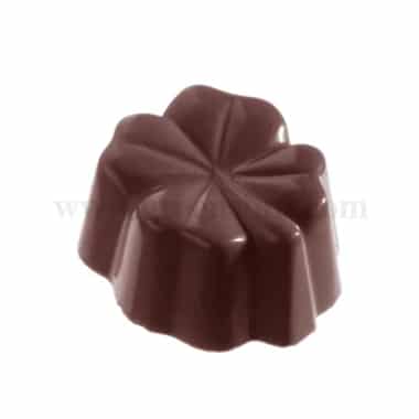 CHOCOLATE WORLD Chocolate Mould Four Leaf Clover 27.5 x 23.5 x h 14.5 mm