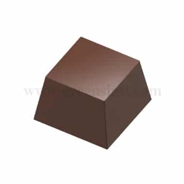 CHOCOLATE WORLD Chocolate Mould Magnet Square 24 x 24 x h 14 mm