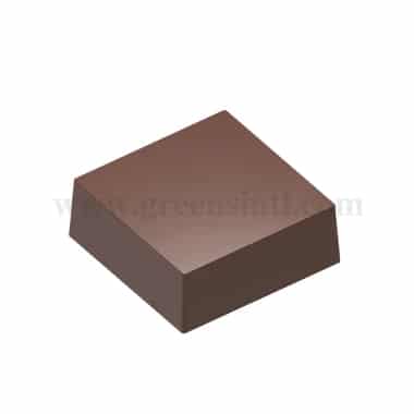 CHOCOLATE WORLD Chocolate Mould Magnet Square 30 x 30 x h 11 mm