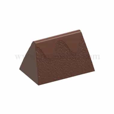 CHOCOLATE WORLD Chocolate Mould Gianduja Golf Structure 35 x 22 x h 21 mm