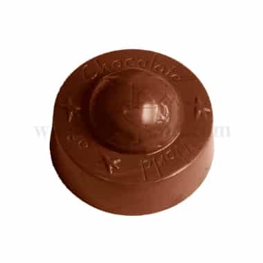 CHOCOLATE WORLD Chocolate Mould World of Chocolate 34 x 34 x h 20 mm
